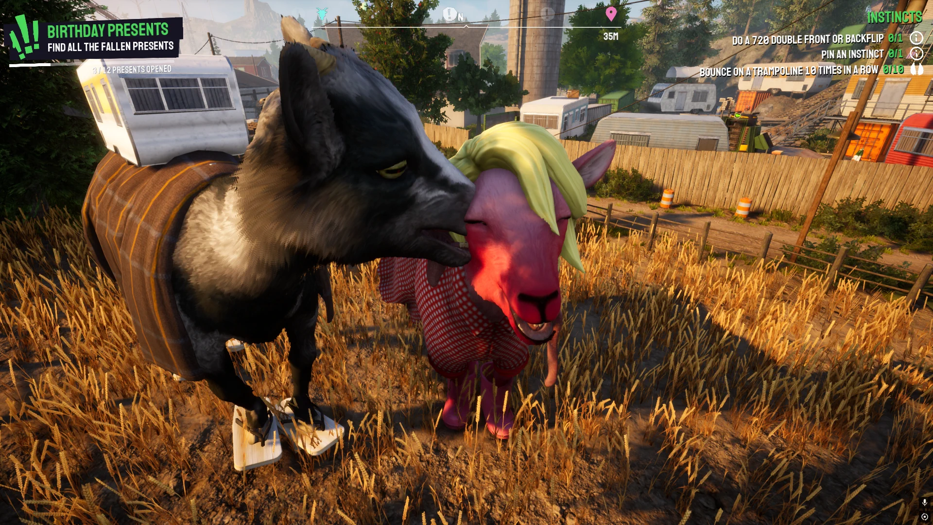 ماعزتانا معًا في Goat Simulator